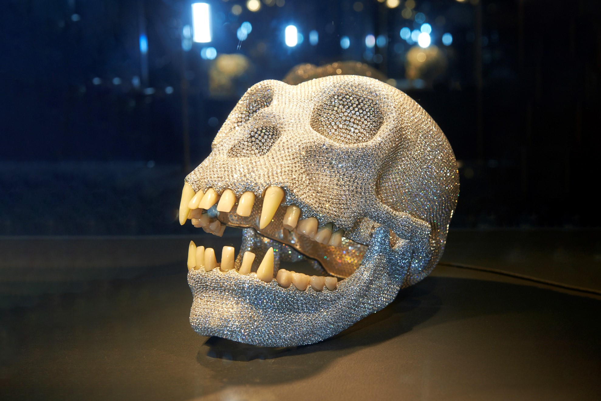 diamond gorilla skull